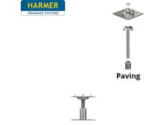 61-97mm Harmer Modulock Non-Combustible Pedestal with Self leveling head for Paving