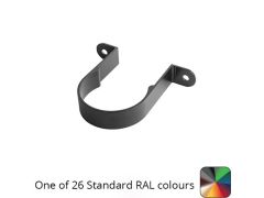 63mm (2.5") Swaged Aluminium Downpipe Clip - One of 26 Standard Matt RAL colours TBC 