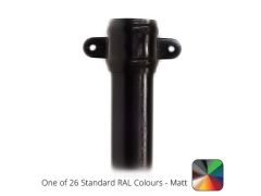 63mm  (2.5") x 3m Aluminium Downpipe with Cast Eared Socket - One of 26 Standard Matt RAL colours TBC