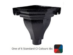 65mm (2.5") Cast Iron Fluted Corner Hopper - One of 6 CI Standard RAL Colours TBC







