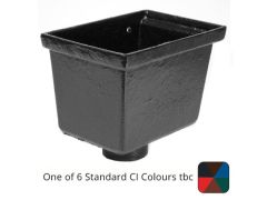 65mm (2.5") Cast Iron Large Rectangular Hopper - One of 6 CI Standard RAL Colours TBC



