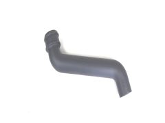 65mm (2.5") Hargreaves Foundry Cast Iron Round Downpipe Offset 380mm (15") Projection - Primed