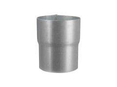 80mm Galvanised Steel Downpipe Loose Connector