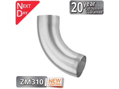 80mm Infinity ZM Downpipe 70degree Bend from Rainclear Systems with a 20year full system guarantee and next day delivery