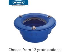 C204 Vari-Level Non-Trapped Vertical Outlet Medium Sump Cast Iron Wade Drain Bundle