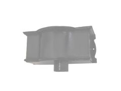 Cast Iron H100 Ornamental Hopper - 490 x 240 x 210mm - Transit Primed