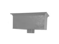 Cast Iron H42(12) Ornamental Hopper - 305x184x150mm - Transit Primed