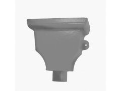 Cast Iron H55 Ornamental Hopper - 305x197x255mm - Transit Primed