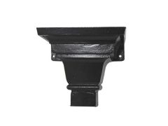 Cast Iron H58 Ornamental Hopper - 350x203x203mm - Black