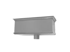 Cast Iron H82(14) Ornamental Hopper - 355x235x200mm - Transit Primed