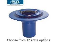 D1109 Vari-Level Non-Trapped Vertical Outlet Cast Iron Wade Drain Bundle