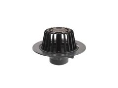 Harmer C400T - 4"BSP Thread Cast Iron Vertical Outlet with Polypyrene Dome Grate