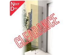 HD Side Panel 60x185-200cm Clear Glass 6mm