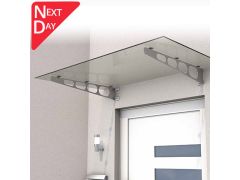 HD Stainless Steel LT Canopy 140x90x16cm - Clear Glass 8mm