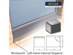 75x2x30mm Skyline Aluminium Windowsill Channel - 3mtr Length - One of 26 Standard RAL Colours TBC