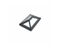 Rainclear roof lantern to suit finished external kerb size 1500 x 1000mm - 7016M Anthracite Grey frame with soft tone neutral double glazed glass