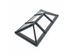 Rainclear roof lantern to suit finished external kerb size 3000 x 1500mm - 7016M Anthracite Grey frame with soft tone neutral double glazed glass