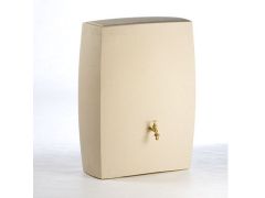 Urban Sandstone 270ltr water tank 105h x 79w x 41d with Brass Tap