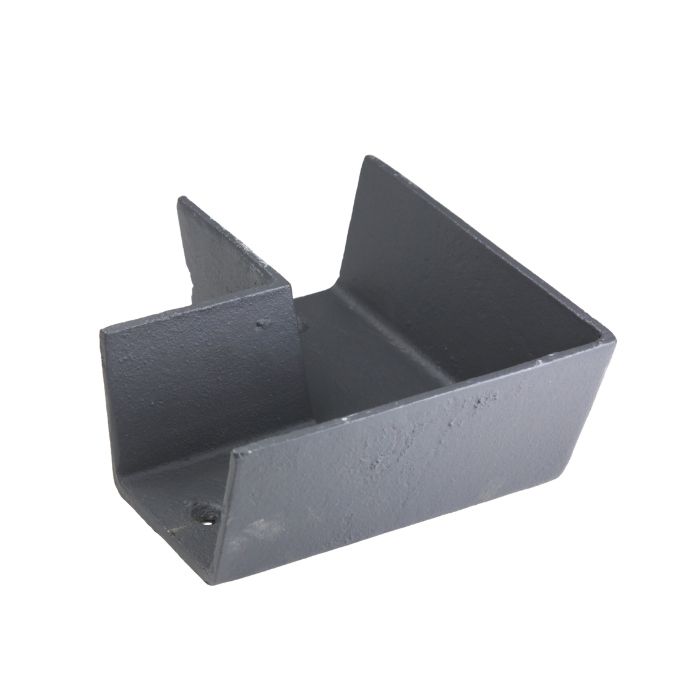 100 x 75mm (4"x3") Hargreaves Foundry Cast Iron Box Square Angle - Primed - from Rainclear Systems