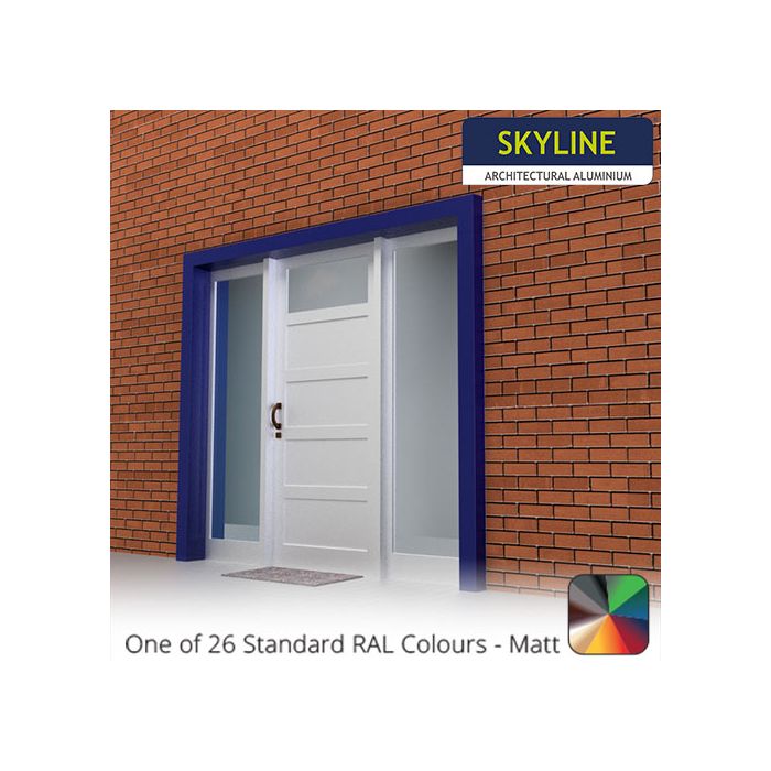 100mm Face Deepline Door Surround Kit - Max 2200mm x 2100mm - One of 26 Standard RAL Colours TBC