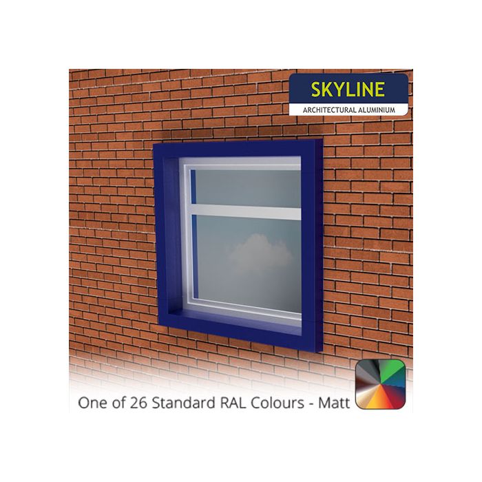 100mm Face Deepline Window Surround Kit - Max 1200mm x 1200mm - One of 26 Standard RAL Colours TBC