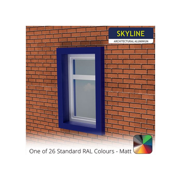 100mm Face Deepline Window Surround Kit - Max 700mm x 1200mm - One of 26 Standard RAL Colours TBC