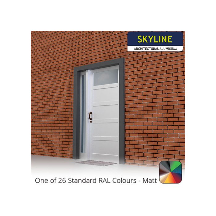 100mm Face Slimline Door Surround Kit - Max 1200mm x 2100mm - One of 26 Standard RAL Colours TBC