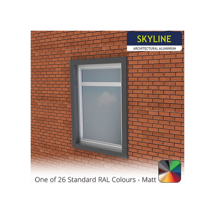 100mm Face Slimline Window Surround Kit - Max 1200mm x 1700mm - One of 26 Standard RAL Colours TBC