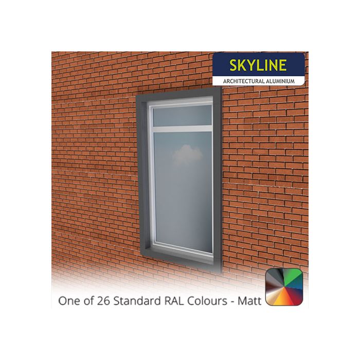 100mm Face Slimline Window Surround Kit - Max 1200mm x 2200mm - One of 26 Standard RAL Colours TBC