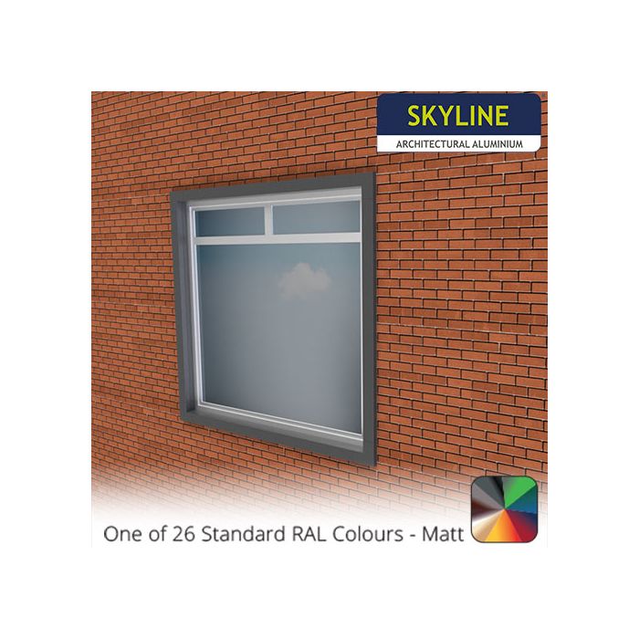 100mm Face Slimline Window Surround Kit - Max 2200mm x 2200mm - One of 26 Standard RAL Colours TBC