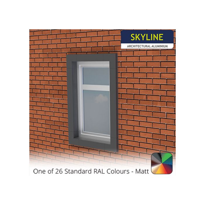 100mm Face Slimline Window Surround Kit - Max 700mm x 1200mm - One of 26 Standard RAL Colours TBC