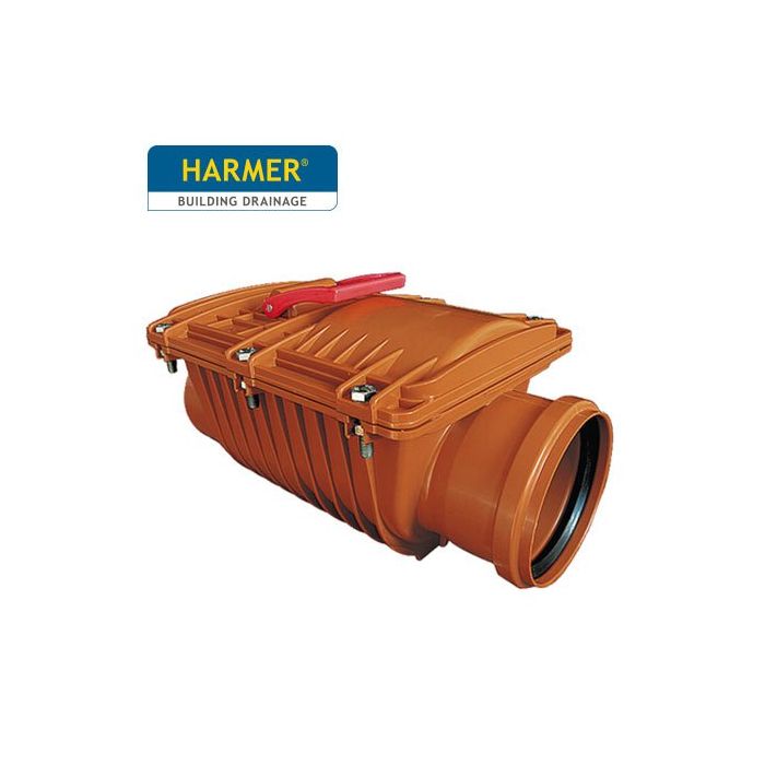 110mm Harmer Backflow Valve - Double Flap