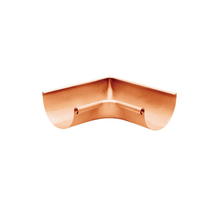 115mm Half Round Copper 90 degree Internal Gutter Angle