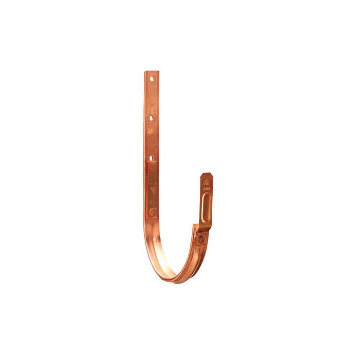 115mm Half Round Copper Top Fix Rafter Bracket