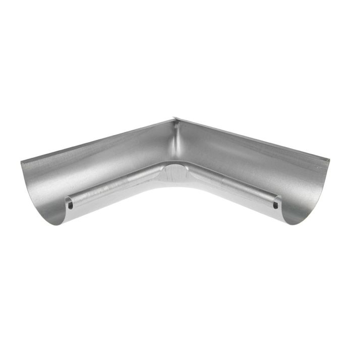 115mm Half Round Galvanised Steel 90degree  Internal Gutter Angle