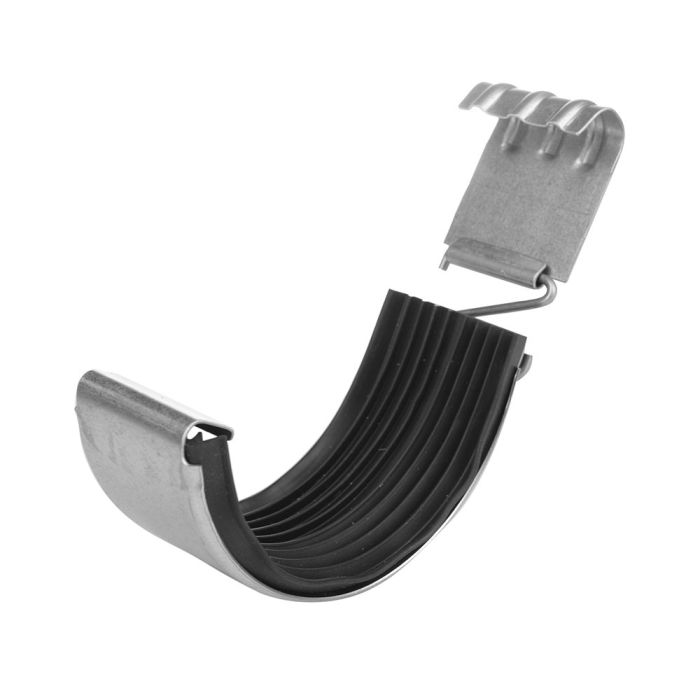 115mm Half Round Galvanised Steel Gutter Union