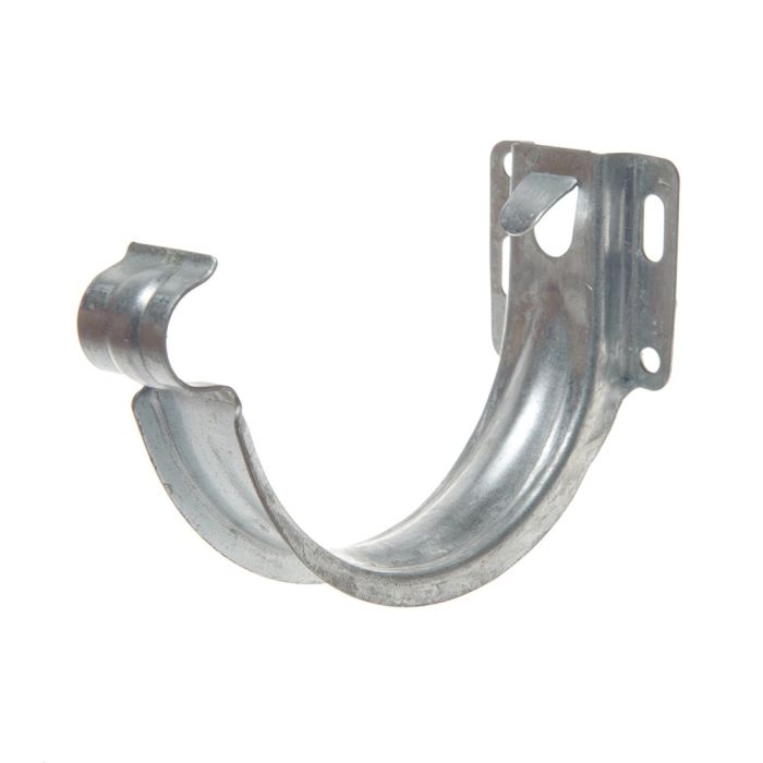 115mm Half Round Galvanised Steel  'Short-back' Fascia Bracket