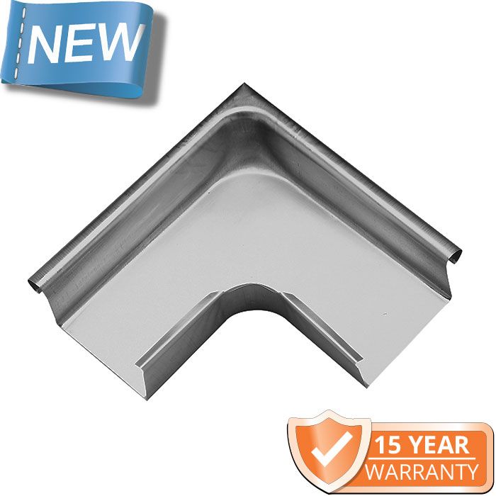 120x75mm Box Profile Galvanised Steel 90degree External Gutter Angle