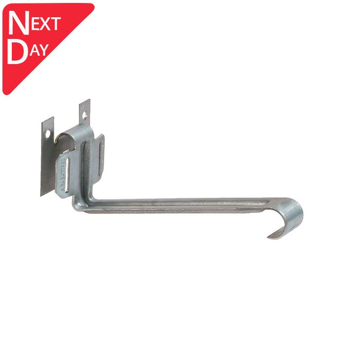 125mm Half Round Concealed Fascia Bracket Galvanised Steel (there is no quartz zinc version)