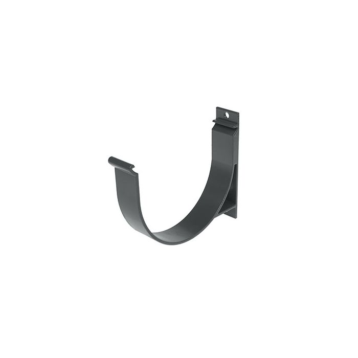 125x90mm D-flow Aluminium  Fascia Bracket - Anthracite Grey