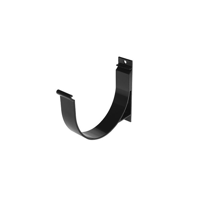 125x90mm D-flow Aluminium  Fascia Bracket - Matt Black