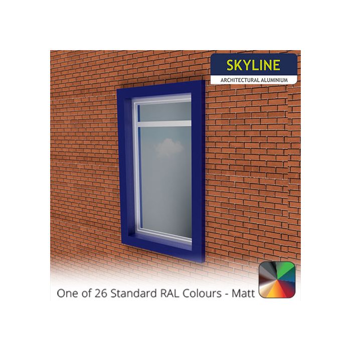 150mm Face Deepline Window Surround Kit - Max 1200mm x 2200mm - One of 26 Standard RAL Colours TBC