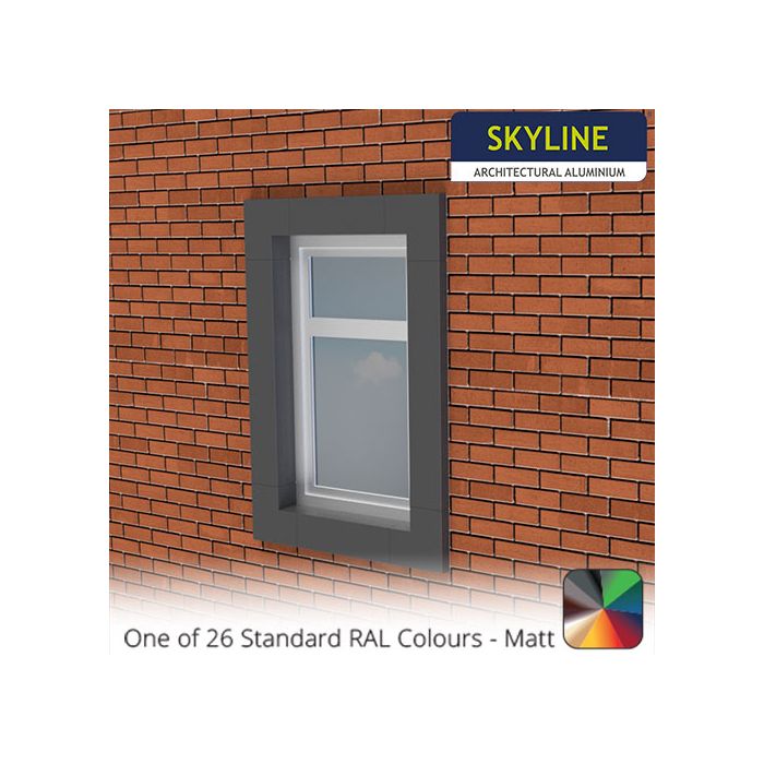 150mm Face Slimline Window Surround Kit - Max 700mm x 1200mm - One of 26 Standard RAL Colours TBC