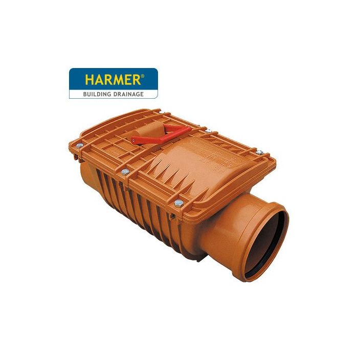 160mm Harmer Backflow Valve - Double Flap