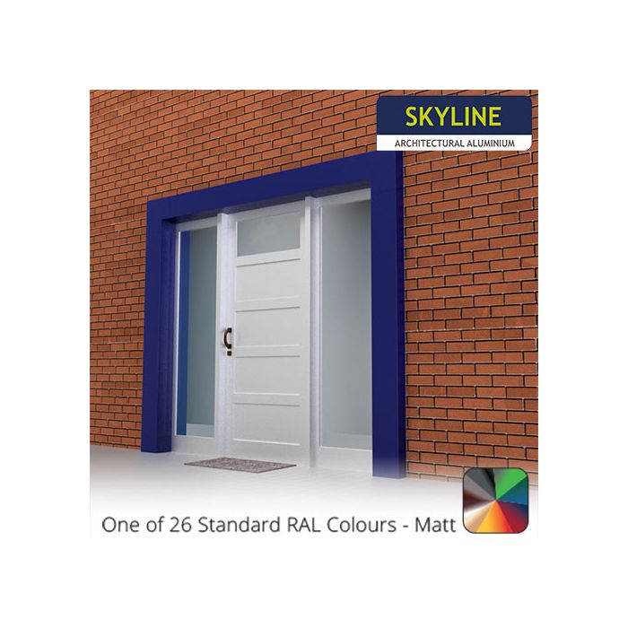 200mm Face Deepline Door Surround Kit - Max 2200mm x 2100mm - One of 26 Standard RAL Colours TBC