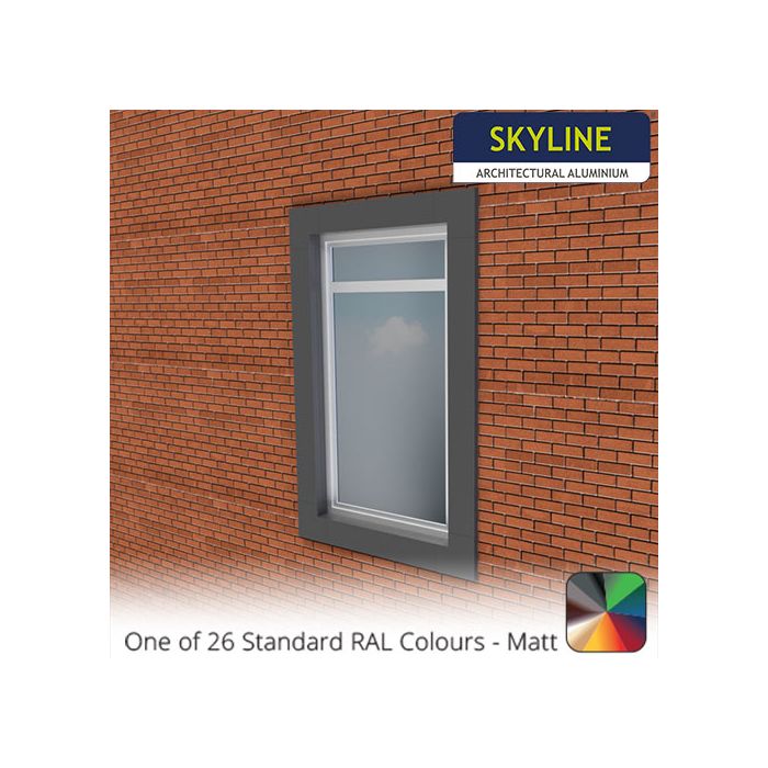 200mm Face Slimline Window Surround Kit - Max 1200mm x 2200mm - One of 26 Standard RAL Colours TBC