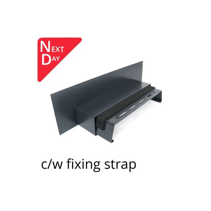 362mm  Aluminium Coping (Suitable for 241-300mm Wall) - Upstand - RAL 7016 Anthracite Grey