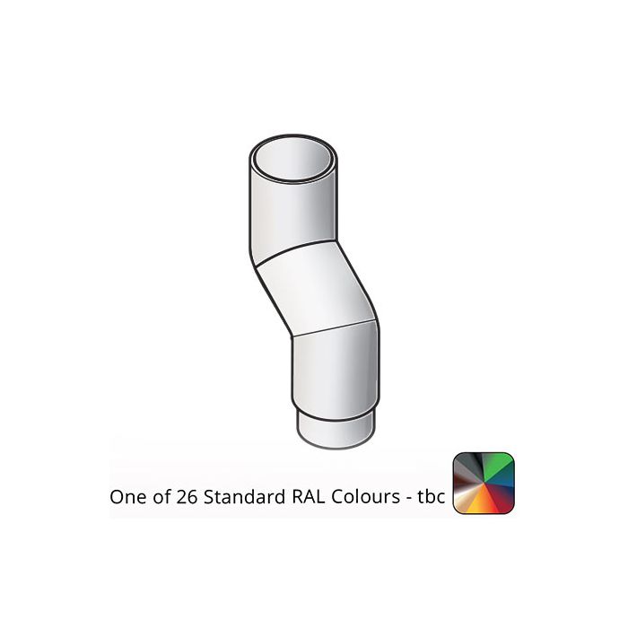 63mm (2.5") Flushjoint Aluminium 75mm Fixed Offset - One of 26 Standard Matt RAL colours TBC 