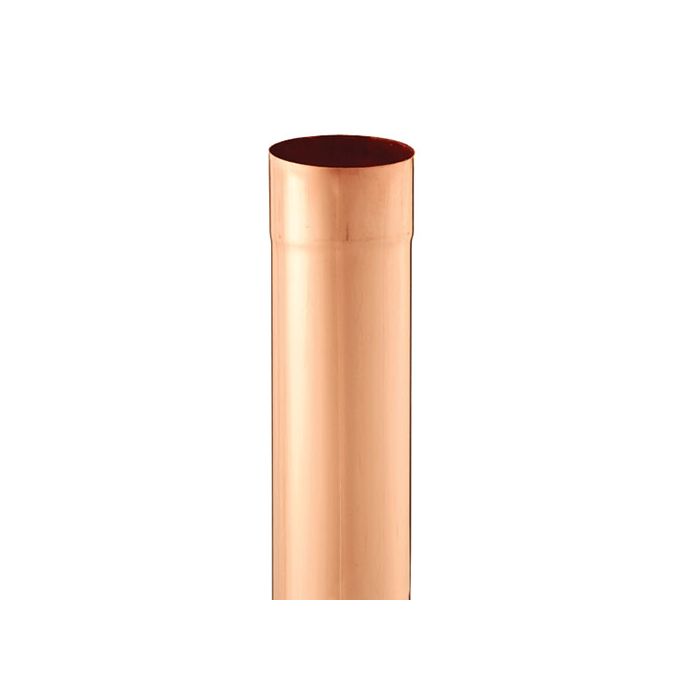 80mm Copper Downpipe 1m Length