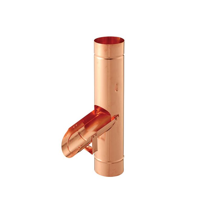 80mm Copper Downpipe Diverter